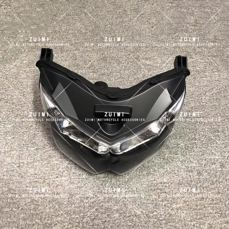 

Motorcycle ABS Clear Headlight Lamp Assembly Fairing Fit For Kawasaki ZRT00B Z750 ZR750L 2007-2012 Shell, protective plate
