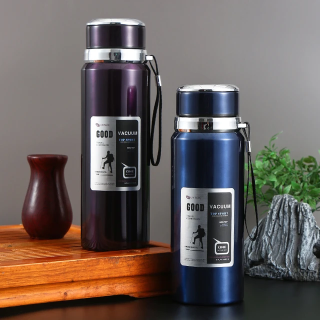 800Ml 600Ml Large Capacity 316 Stainless Steel Thermos Cup Men And