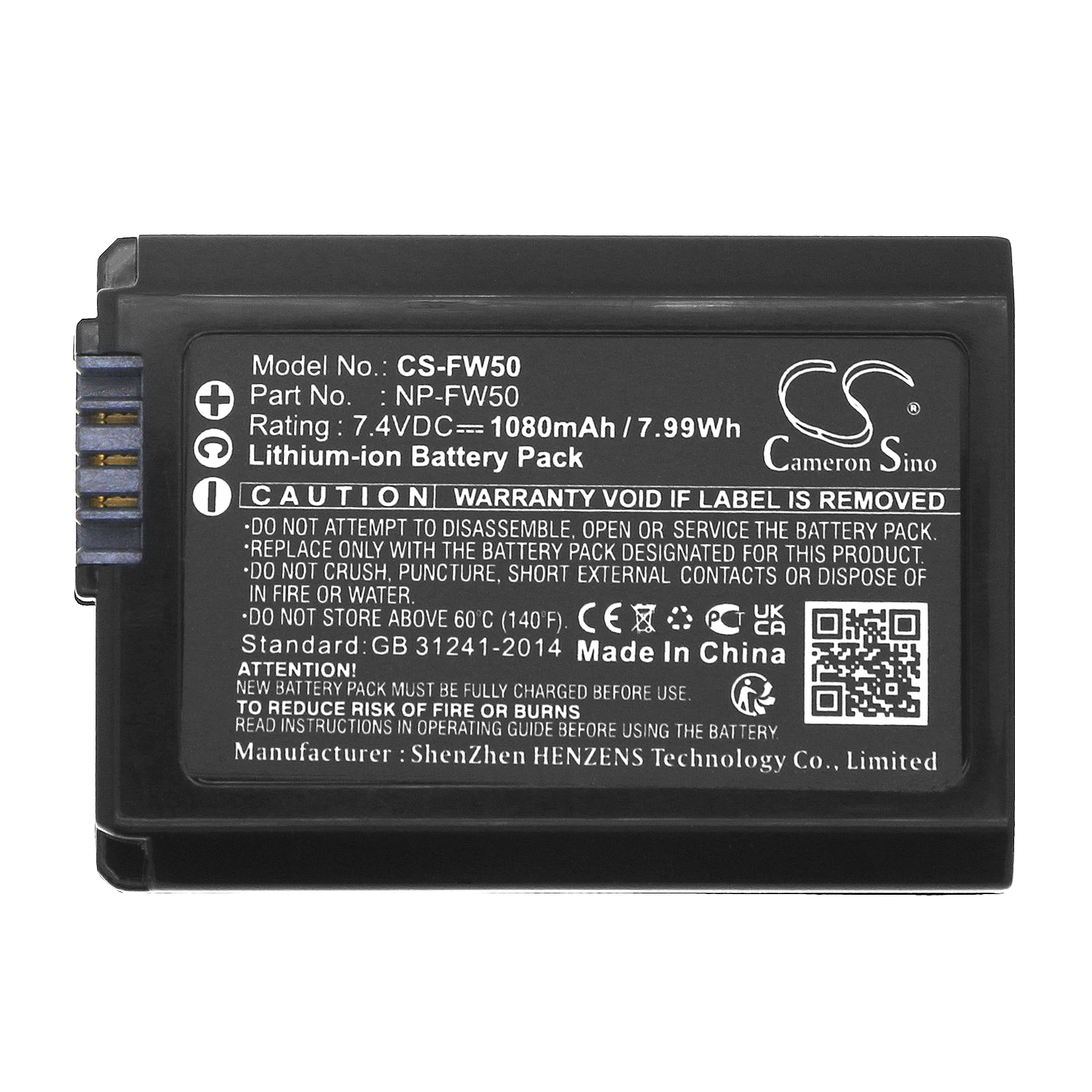1500mah Batería De La Cámara Para Sony Np-fw50 Nex-3 Nex-5 N | Mercado