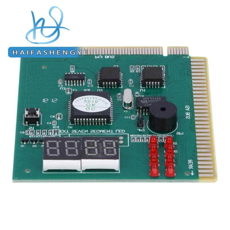 AK PCI & ISA Motherboard Tester Diagnostics Display 4-Digit PC Computer Mother Board Debug Post Card Analyzer printed circuit board