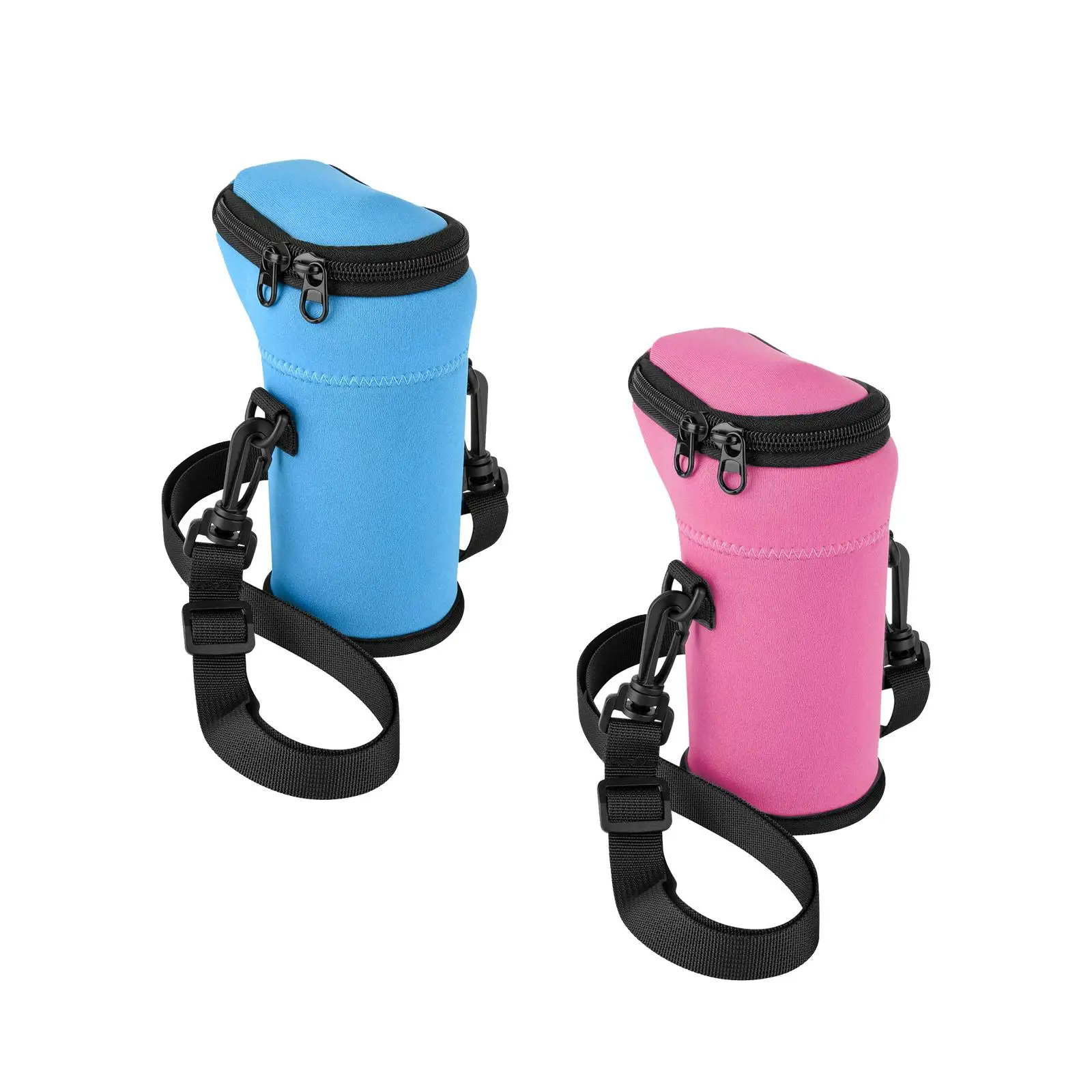 Kids Water Bottle Carrier Sling Sleeve Adjustable Neoprene Water Bottle