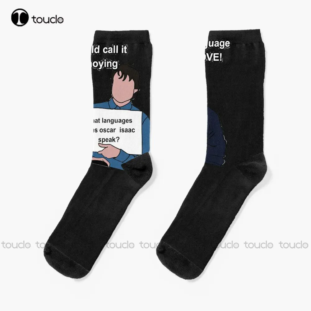

Oscar Isaac And Pedro Pascal Classic Socks Women Socks Personalized Custom Unisex Adult Teen Youth Socks Custom Gift Streetwear