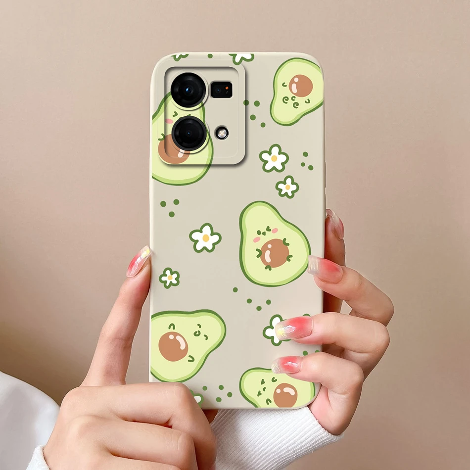 Creative Soft Liquid Silicone Full Protection Anti-Shock Phone Back Cover Case