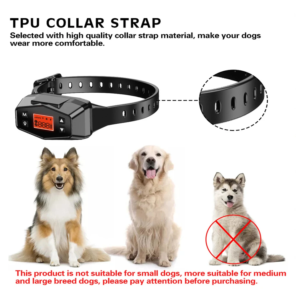 GPS Wireless Electric Dog Fence Pet Containment System, 42 OFF