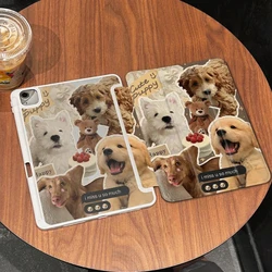 Cute Happy Puppy Tablet Case - Universal Fit - iPad Pro11 2024 (PD2284)