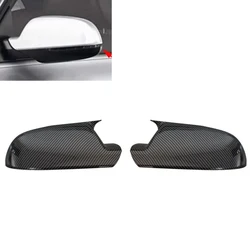 Premium Rearview Side Mirror Cover Wing Cap Exterior Door Trim (Type B Carbon)