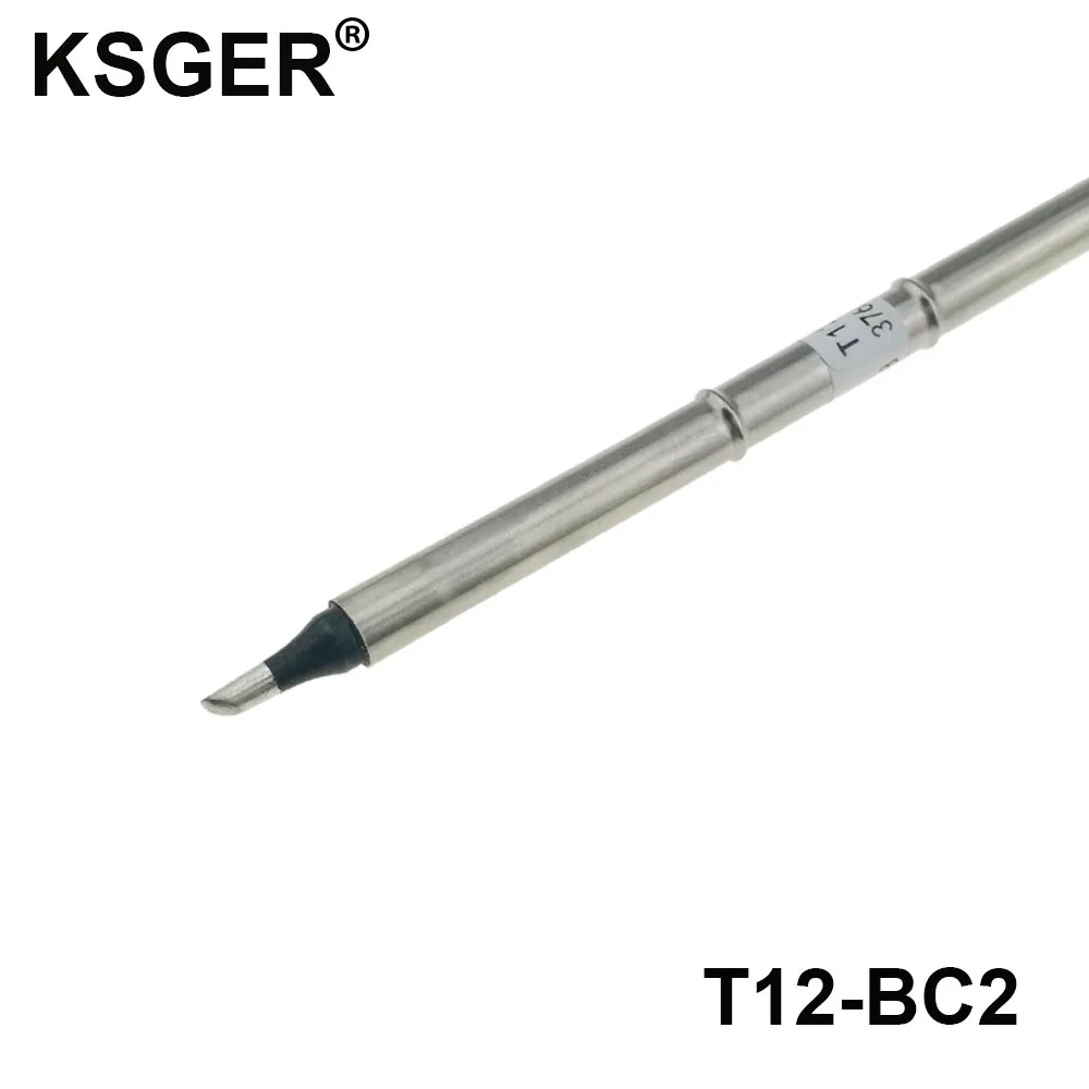 T12 Tips Solder Soldering Iron Tip For HAKKO FX951 952 Station 6s Melt Tin Welding Tools 72W