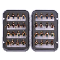 Artificial Bait Nymph Scud Fly Bug Worm Trout Fishing Flies Insect 2