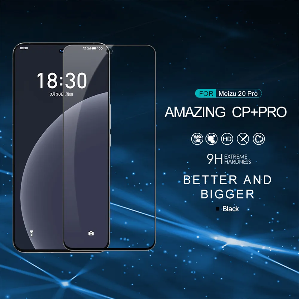 

Nillkin Tempered Glass For Meizu 20 Pro Full Covered CP+PRO Screen Protector 0.3mm