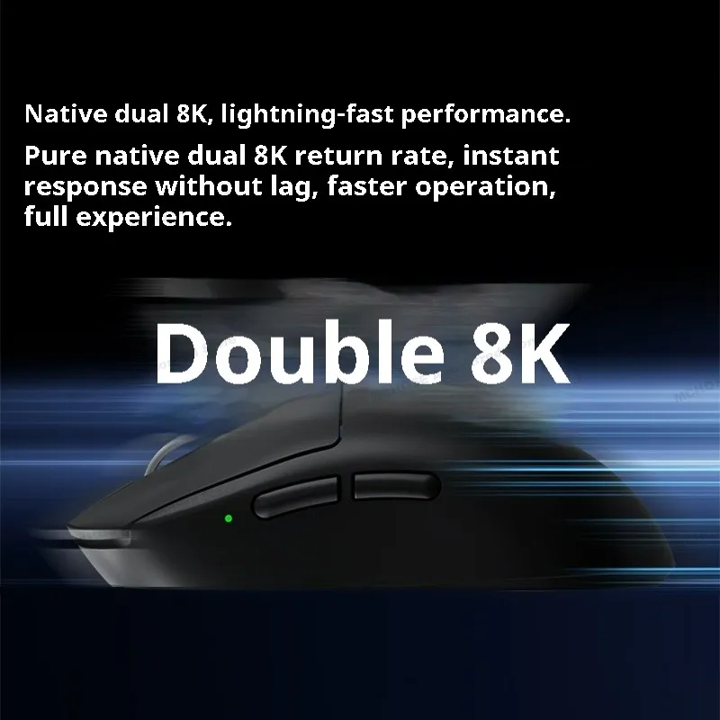 MCHOSE A7 V2 Ultra+ 트라이 모드 무선 게이밍 마우스 경량 Paw3950 42000DPI 500MAh PC Esports 노트북 게이머 액세서리용