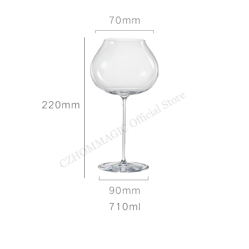 650ml/800ml Very Thin Red Wine Glass Cup High-end Bordeaux Burgundy  Champagne Glass White Wine Glass Cup Camping Wine Glass