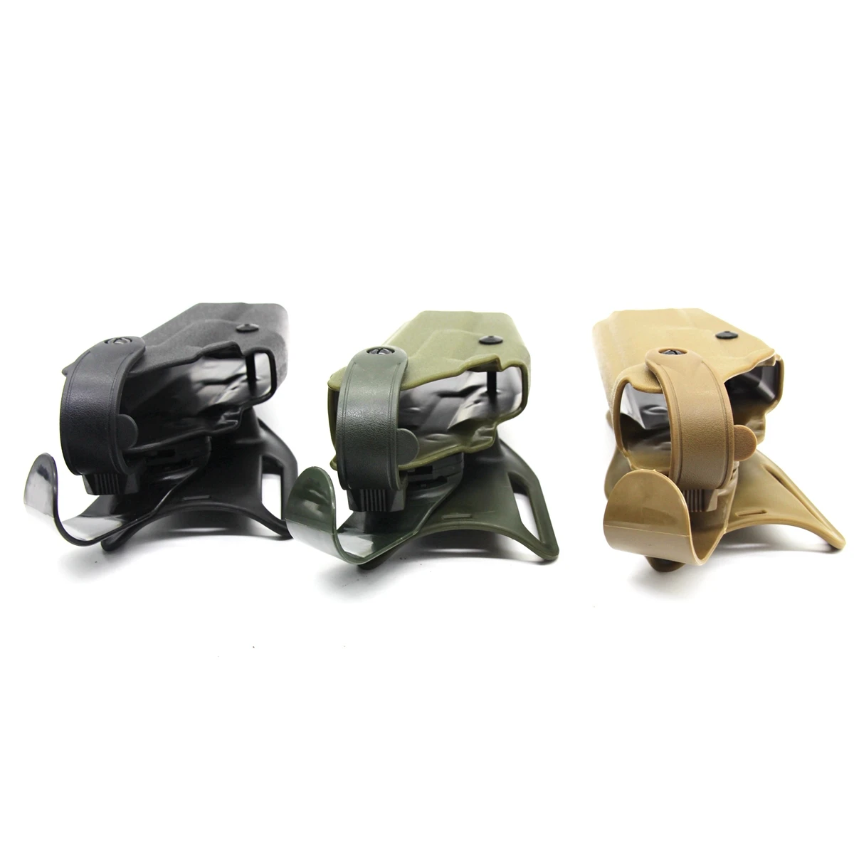 Tactical Gun Holser Hunting Waist PIstol Gun Case Outdoor Belt Paddle Gun Holder for Glock 17 19 Combat Waist Vest Equipment 3