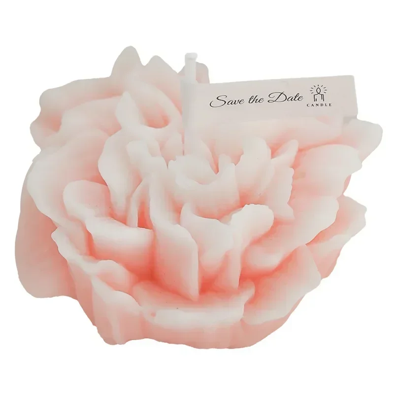 Handmade Carnation Scented Soy Wax Candle for Aromatherapy & Home Decor
