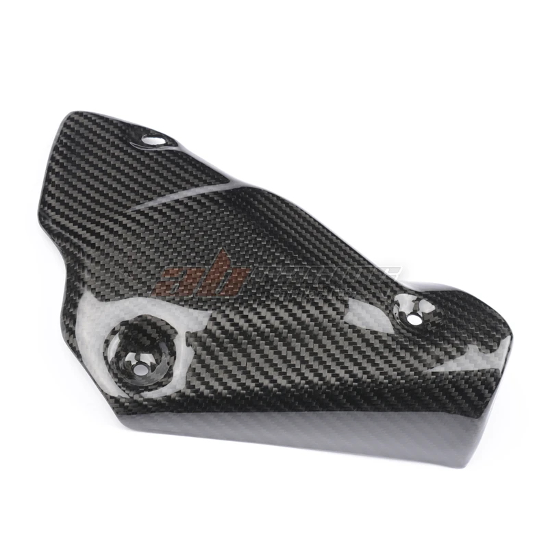 Exhaust Pipe Heat Shield Cover Guard Fairing For Ducati 848 1098 1198 Full Carbon Fiber 100%