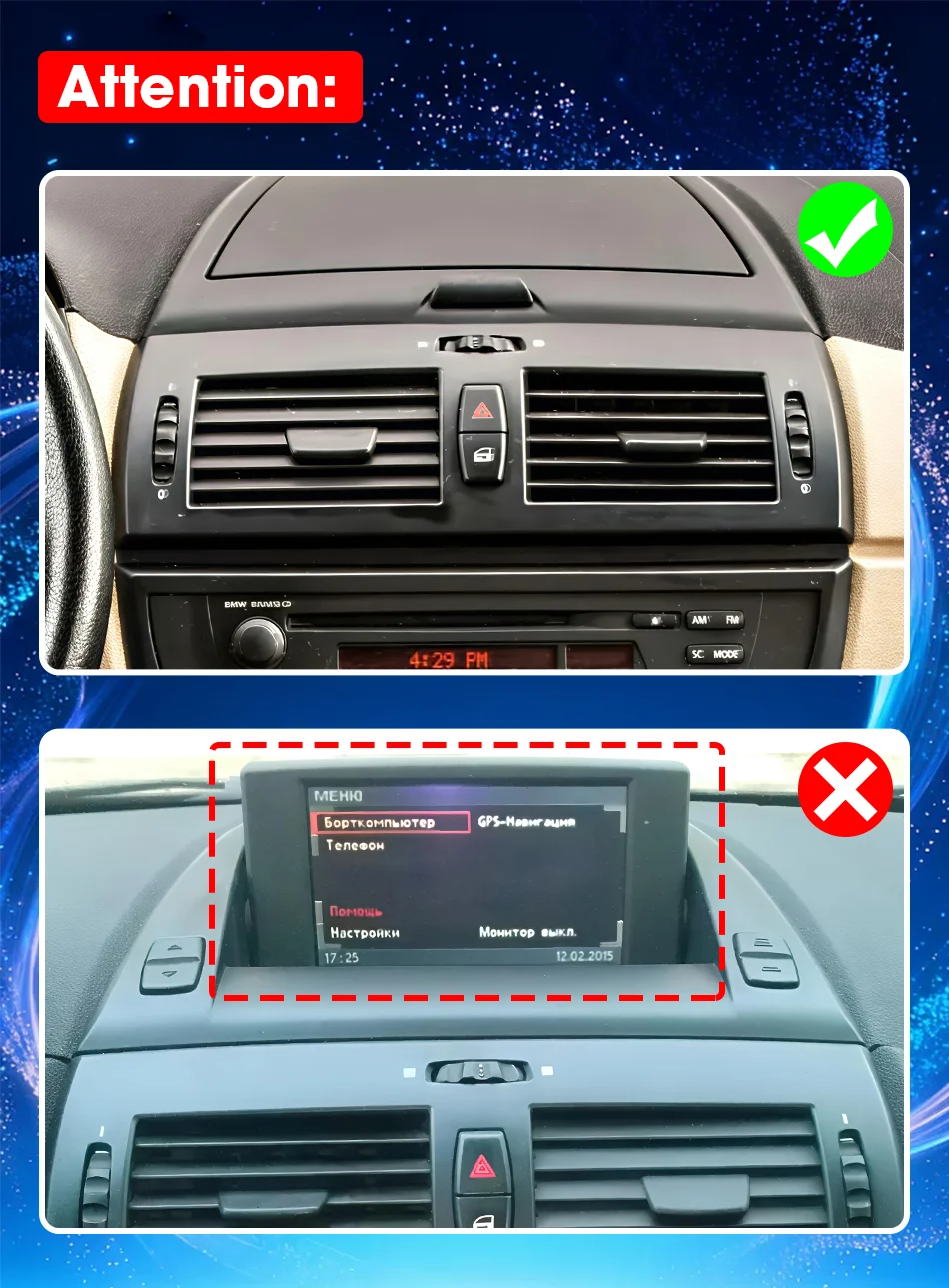 Srnubi CarPlay Autoradio für BMW X3 E83 2003-2011 Android Auto Intelligente Systeme 9'' Multimedia-Navigation UIS7865 Chip 8-Core – Detail 1