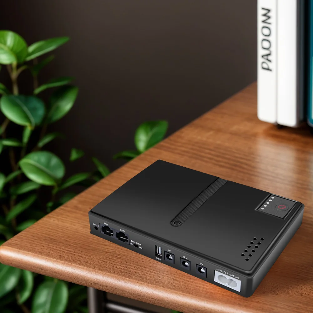 Description Picture 5 of itemDC1036P DC UPS Router Optical Cat UPS 5V 9V 12V 36W 10400mah Battery Backup Backup Power Supply for Router Switch Mobile Phone