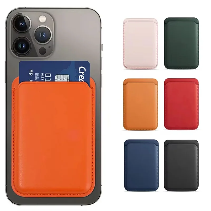 Luxury Magnetic Leather Wallet Case with Card Stand Holder