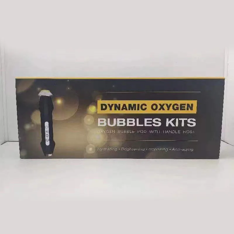 Newest Handheld Rechargeable Oxygen Facial Machine Co2 Bubble Exfoliate for Wrinkle Removal Beauty Personal Care Product