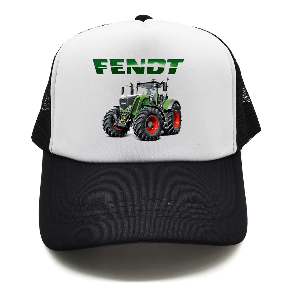 Fendt topi Trucker topi pria lucu traktor pertanian pertanian topi