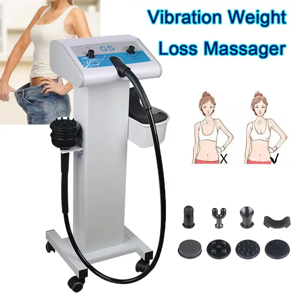 Vertical G5 Massager Cellulite Machine 5 Heads Body Slimming Sculpting Weight Loss Vacuum Body