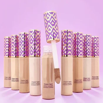 2025 Correttore liquido caldo Crema base Impermeabile Controllo olio Liquido che copre Cerchi neri Macchie macchie Trucco donna naturale