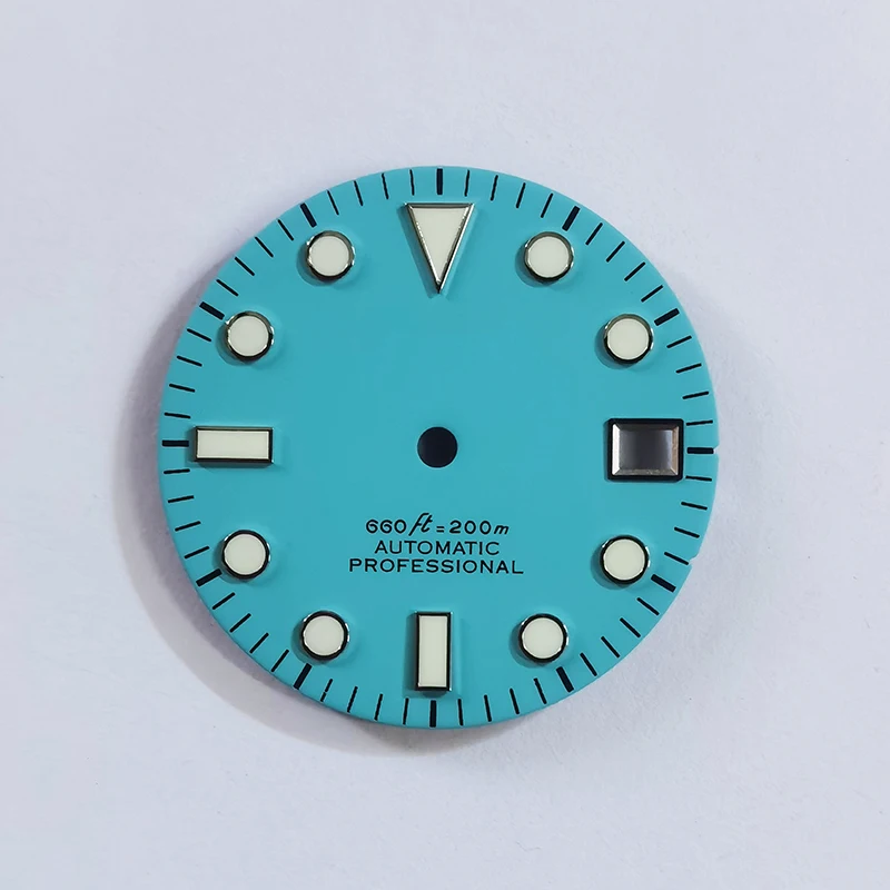 Skx Nh35 Watch Dial Watch Case Dial Nh Skx007 Black Dial Skx007 Blue Dial Blue Aliexpress