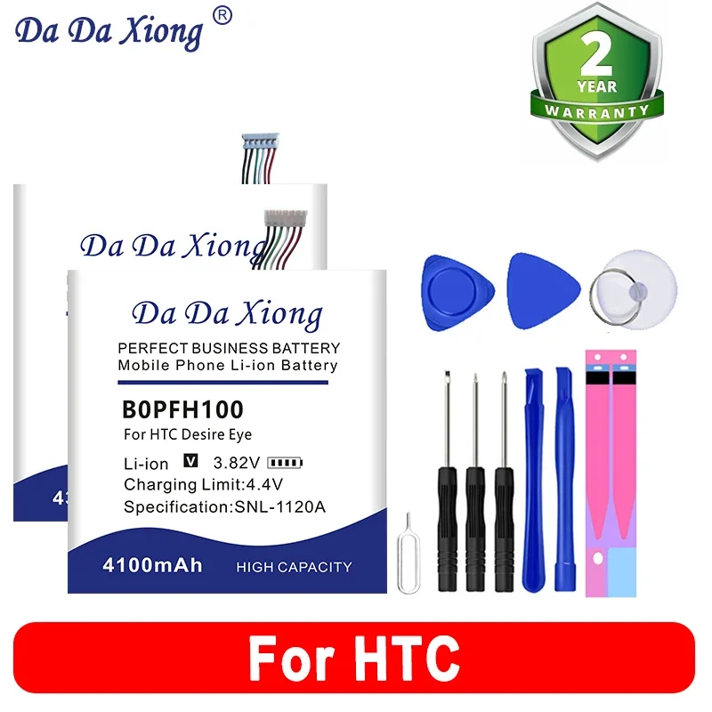 

Новый аккумулятор B2PMW100 B2PS5100 для HTC Desire Eye Dopod S900C M910X 10 650 626 820 E66 One X9 X10 P510 планшетный ПК Pro 4G