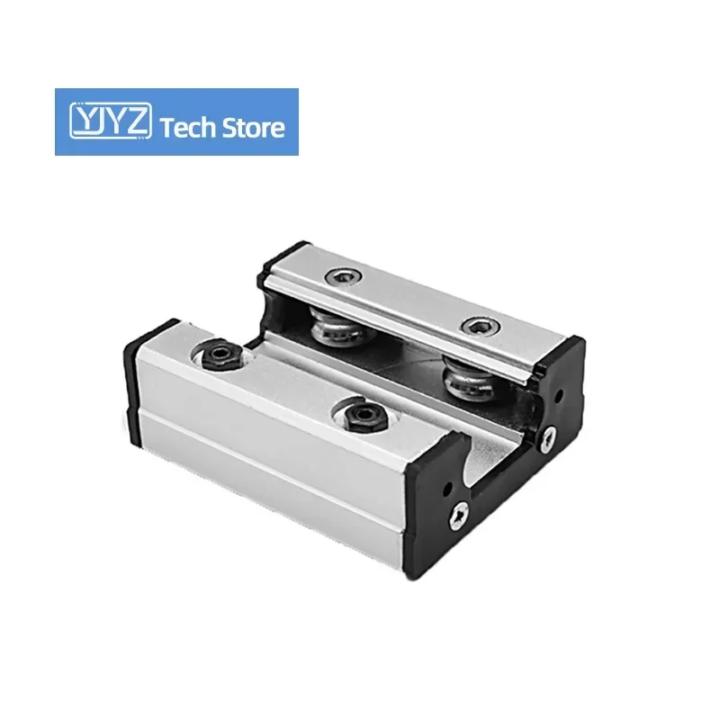 Externe zweiachsige Linearführung 1PC LGD6 LGD8 LGD12 optische Achse Holzbearbeitung Schiebetisch Rollenschieber Länge 150mm-1150mm – Detail 15