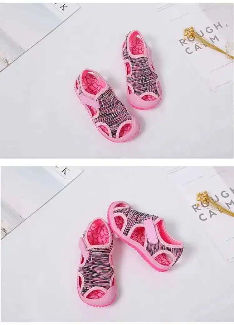 girl princess shoes Cloth Kids Sport Sandal Boys Girls Summer Outdoor Beach Closed-Toe Hiking Athletic Water Shoes Fashion Camouflage Toddle Sandal children's shoes for adults