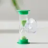 Small Sand Clock Hourglass Timer 3 Minute Hourglass Sand Timer with Suction Cup Durable Sandglass for Kids Games Classroom 3