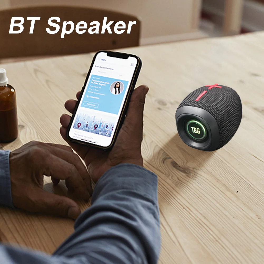 Беспроводная Bluetooth-Колонка IPX5, Портативная колонка, уличная звуковая  коробка, дополнительный аудиовход, TWS Bluetooth 5.3 колонка, FM-радио |  AliExpress