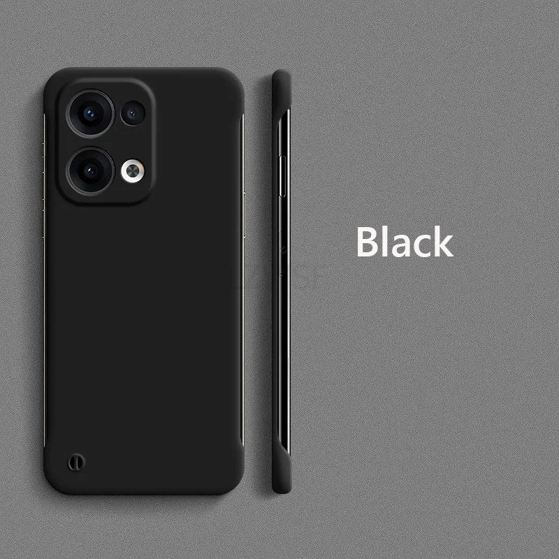Sleek Matte Hard Back Cover - Frameless Shockproof Case