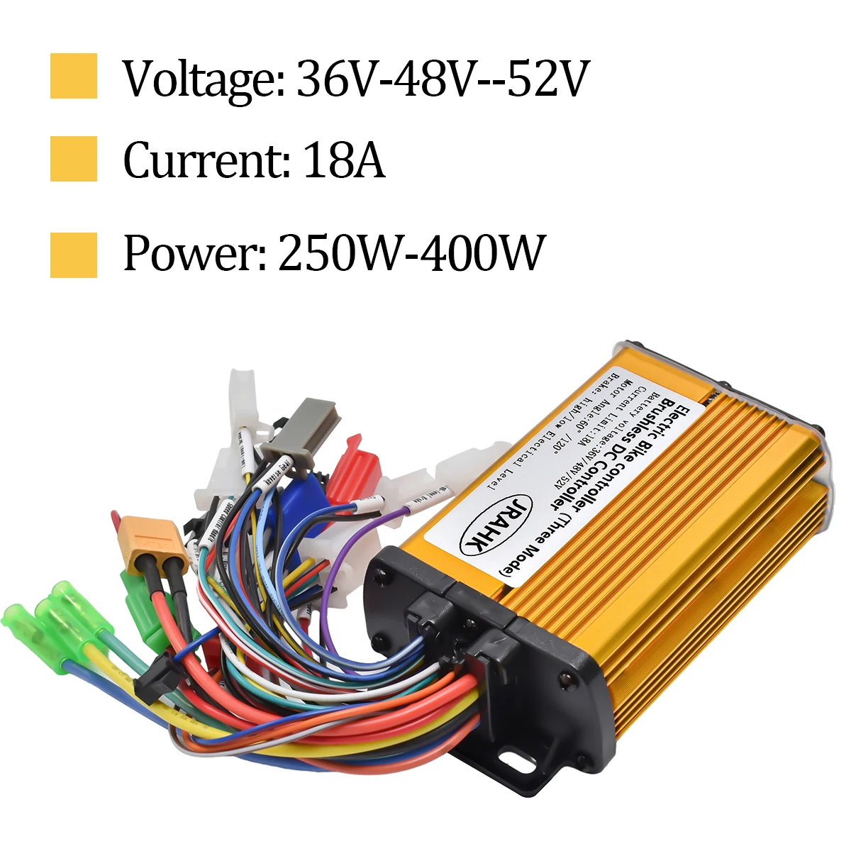 High-Performance Ebike Controller with Adjustable Power Output for Electric Bicycles