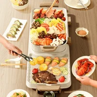 Household Korean Hot Pot Barbecue Multifunctional Barbecue Machine Indoor Pan Oven Smokeless 1