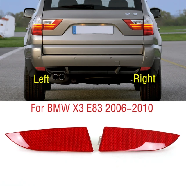 Cache Trou De Barre De Remorquage Pour BMW X3 E83 2007-2011 - Capuchon Pare-Chocs Arrière Noir, Dissipateur Thermique Amélioré