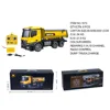 Huina 2.4g 1:14ten Chan Large Remote Control Engineering Toy Car Alloy Car Child Beach Toys Electric Remote Control Dump Trucks 5