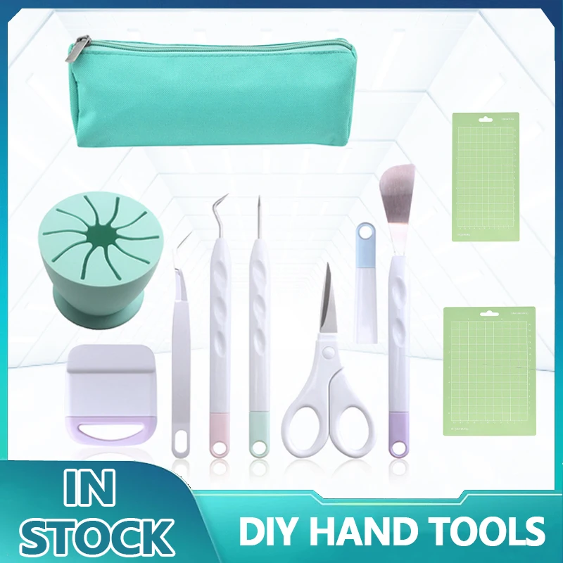 1 Pz Portatile Mini Strumenti Di Diserbo In Vinile Per Vinile Con Gancio Weeder Piecing Tool Vinile Starter Tool Kit Cricut Accessori Per Macchine