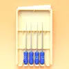Dental 4 Pcs Finger Spreader Endodontic Files Stainless Steel Root Canal Used Cor Root cleaning 4
