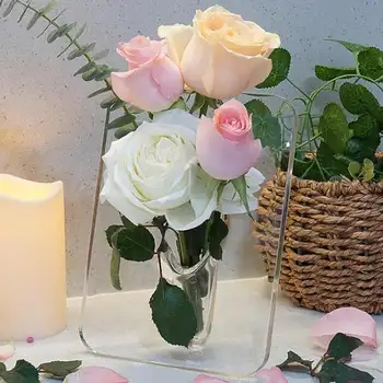Modern Acrylic Frame Vase 3