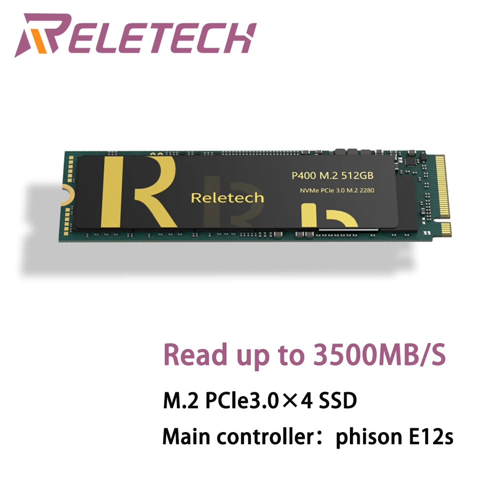 Reletech M.2 Ssd 3.0 × 4 Pcie Nvme M2 512gb De Estado Sólido Dram Cache ...