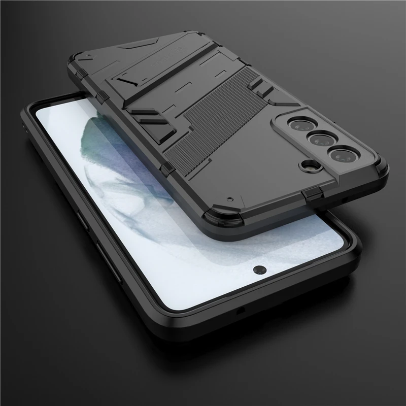Enhanced Protective Phone Holder Case - Rugged Hard Armor Full Cover