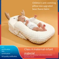 Newborn Portable Slope Pad Baby Feeding Pillow Infant Anti Spitting Milk Slope Pad help relieve baby's overflowing 2024