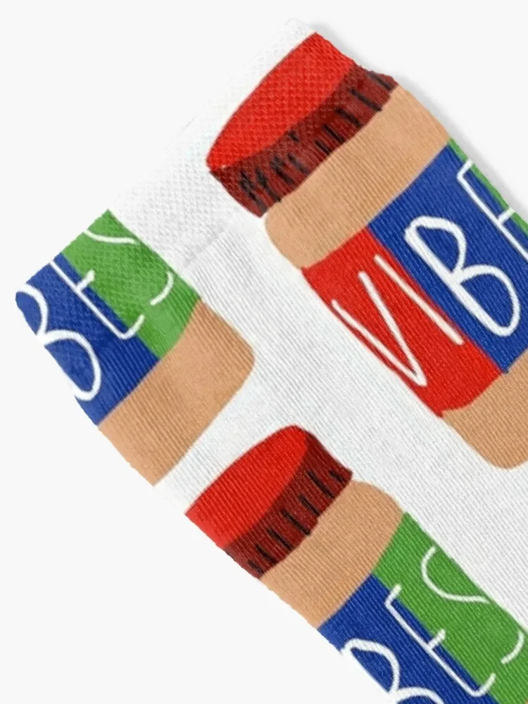 Peanut butter vibes Socks anime luxury ankle custom sports Men's Socks Luxury Women's