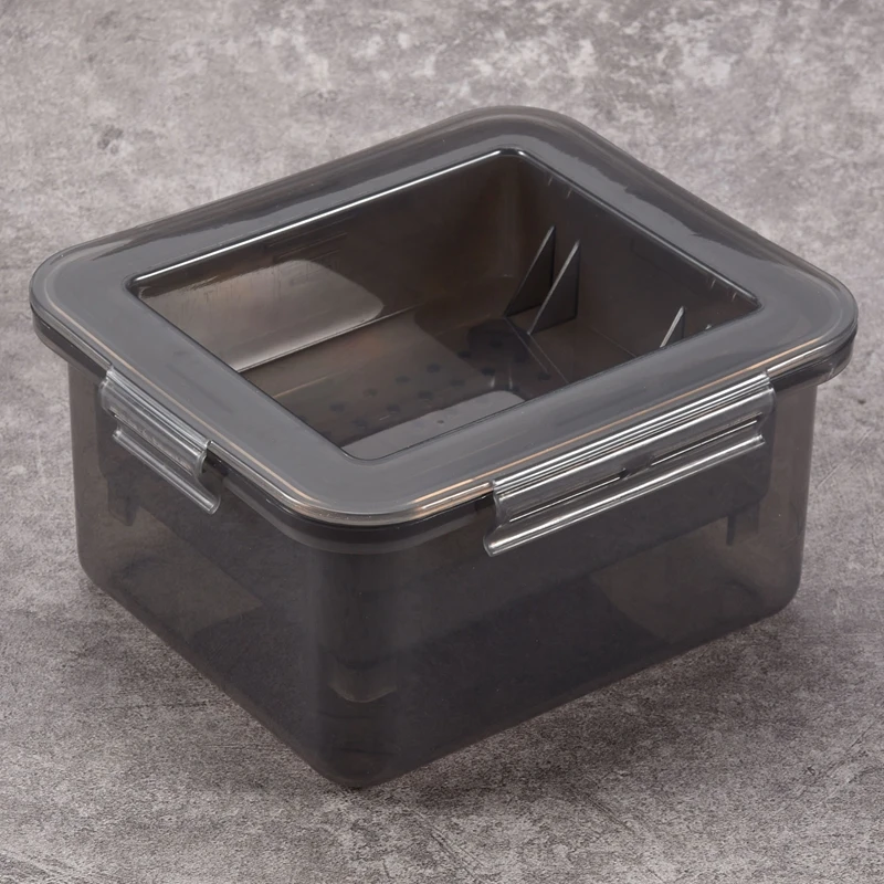 DIY Plastic Tofu Press Mold Homemade Tofu Mold Soybean Curd Making With Cheese Cloth Kitchen Cooking Gray