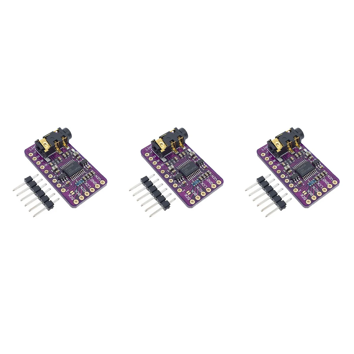3X PCM5102 I2S IIS Digital Audio DAC Decoder Module Stereo DAC Digital-to-Analog Converter Voice Module for Raspberry Pi