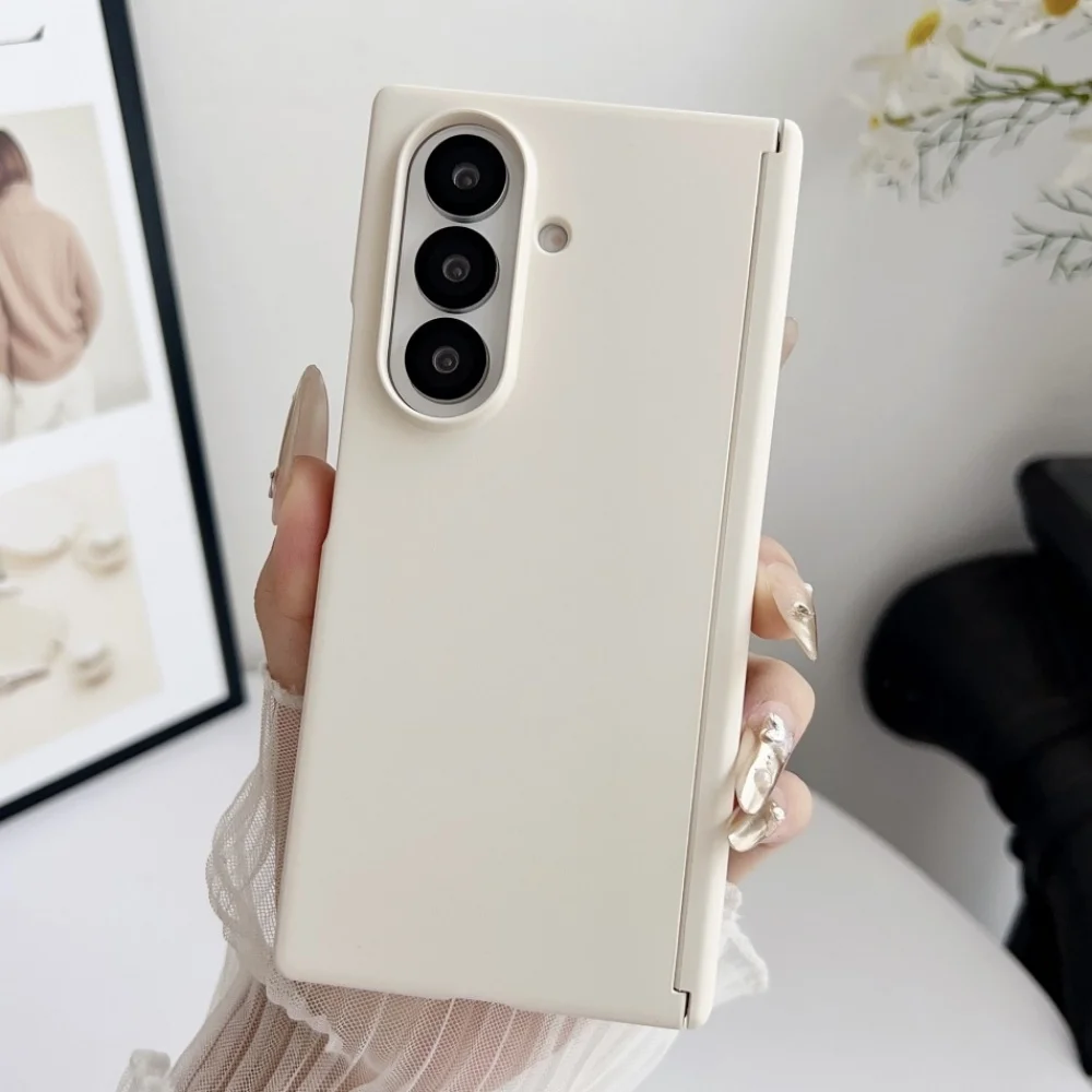 Matte Slim Shockproof Hinge Phone Case with Durable Connection Cover