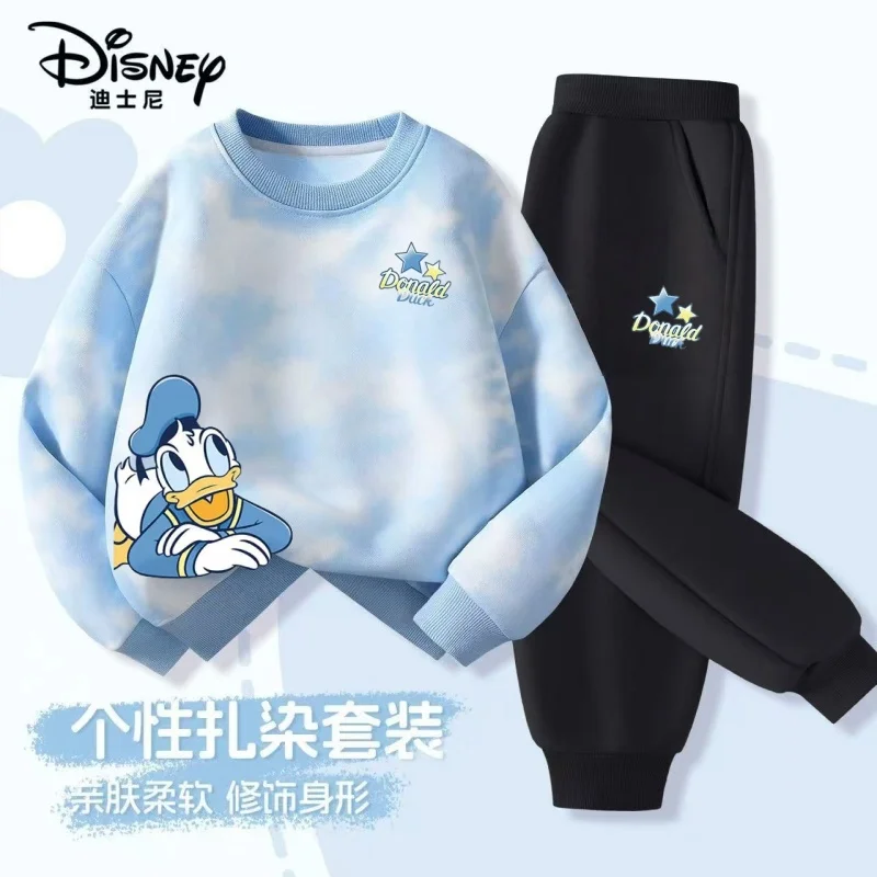 الخريف طفلة الصبي الملابس مجموعة الأطفال ديزني الأ...