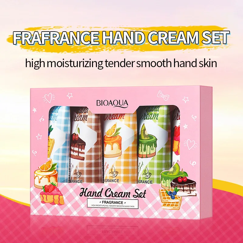 Luxury Hand Cream Christmas Gift Set For Women 5-Piece