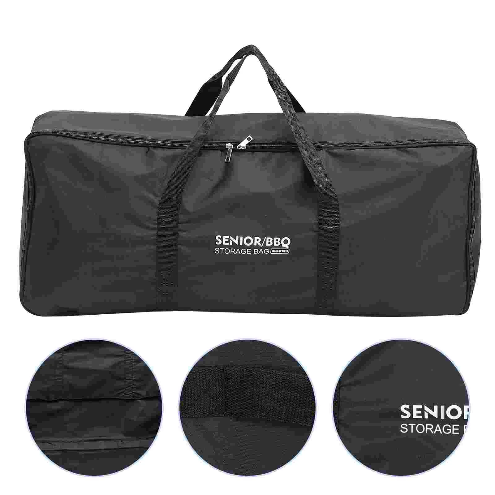 Grill Tool Storage Bag Oxford Cloth Grill Pouch Large Capacity Bag Camping Supply grill tool bag