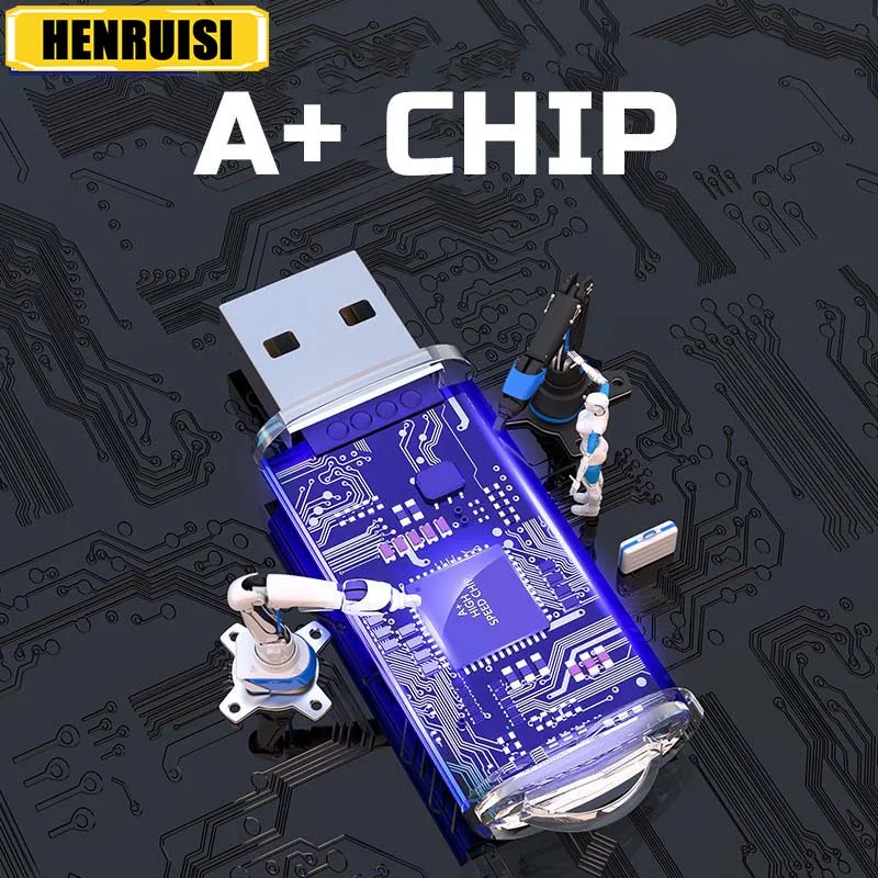 

High Speed U Disk USB 3.0 OTG Metal 2 In 1 Flash Drives U Drive Flash Drive 128GBPendrive 1TB Gifts Key Chain 64GB Memory Stick